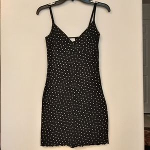 Abound Black & White Polka Dot Dress